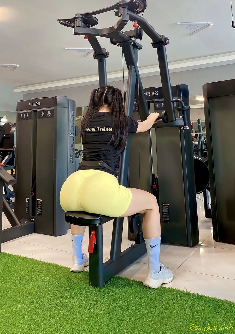 ảnh gái xinh tập gym gợi cảm 12